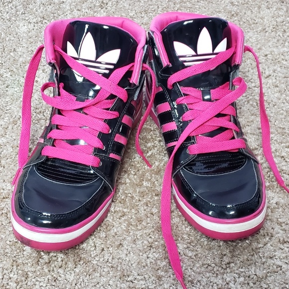 adidas Other - Adidas Youth 7 Black Pink OrthoLite